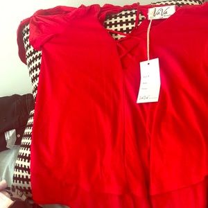 Brand new red VaVa Top